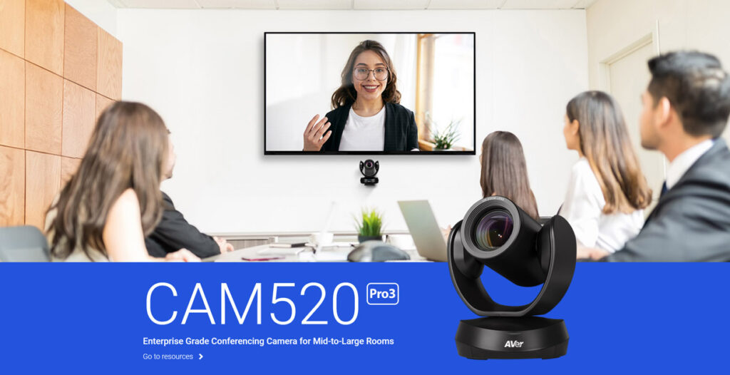 AVer CAM520 Pro3 12X PTZ Conference Camera