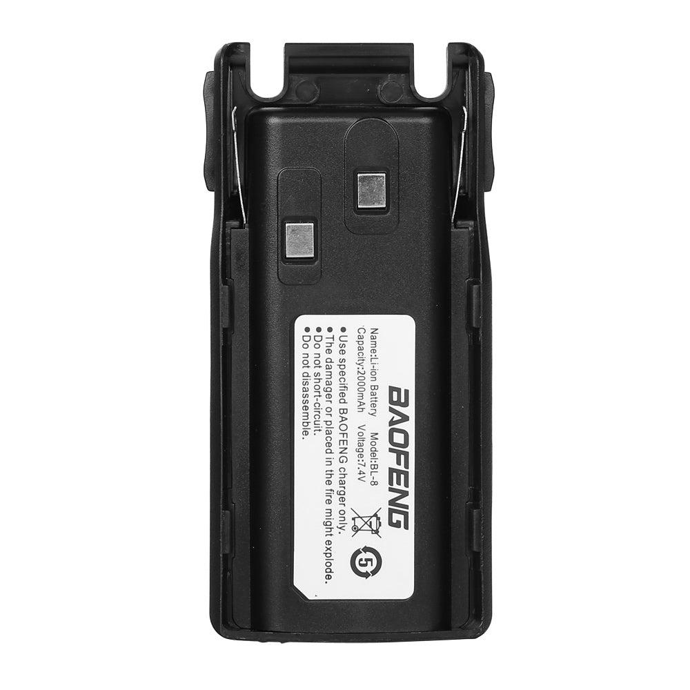 Baofeng 1500mAh 3.7V Li-ion Rechargeable Battery for Two-Way Radios