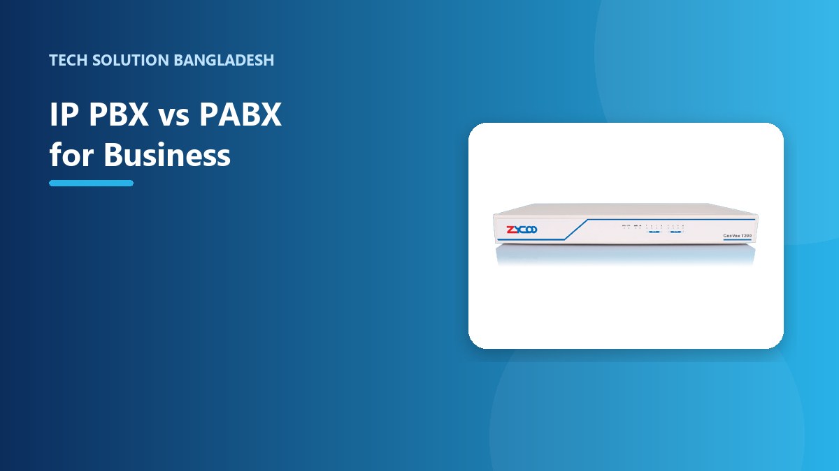 IP PBX vs PABX for Business