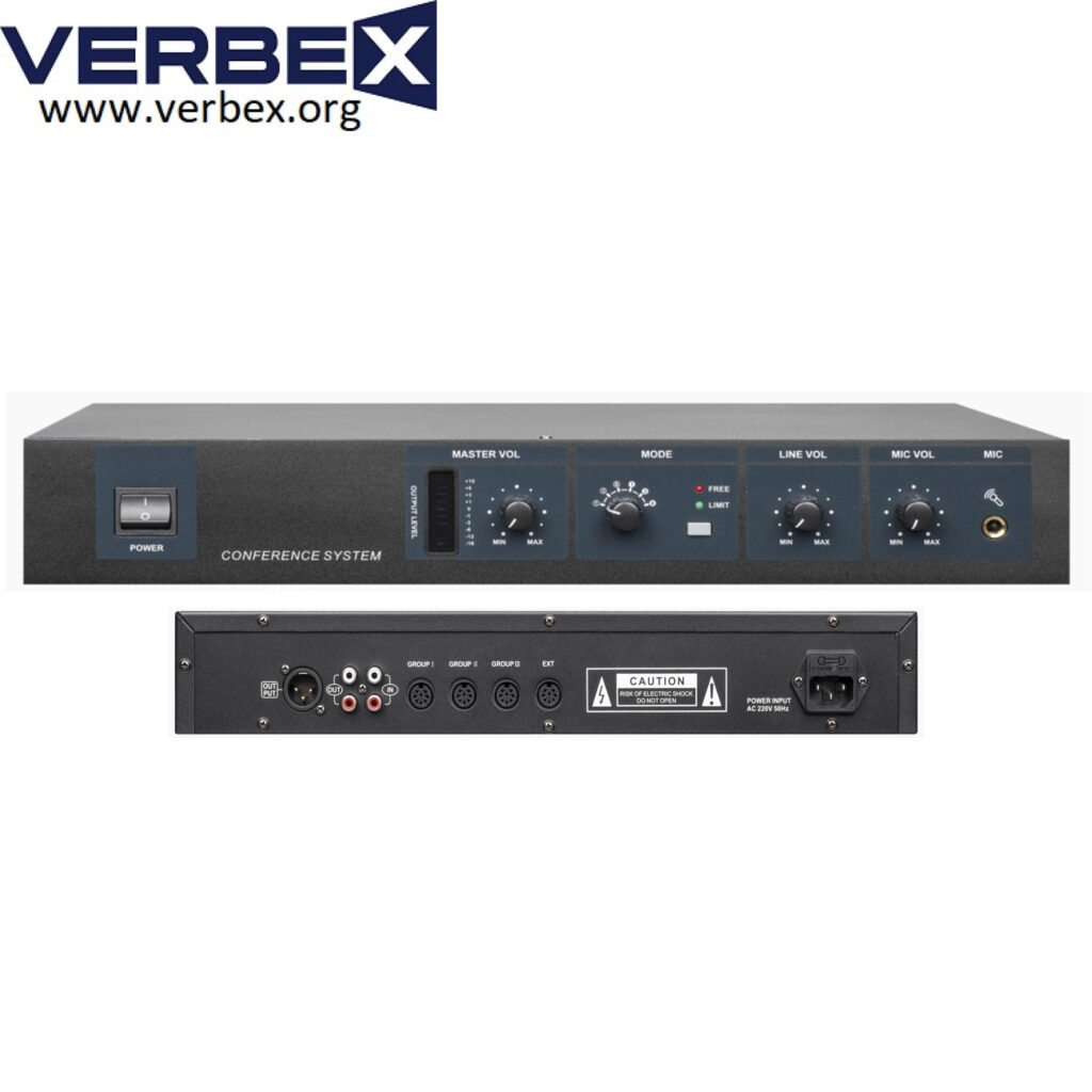 Verbex VT-8000 Series Conference Central Amplifier System