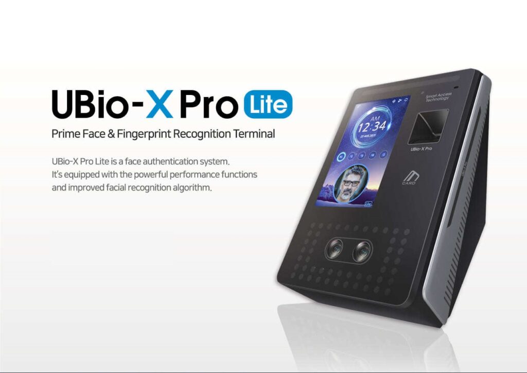 VIRDI UBio-X Pro Lite Face & Fingerprint Terminal