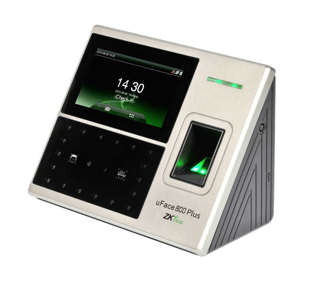ZKTeco uFace800 Plus Multi-Biometric Face & Fingerprint Attendance Terminal