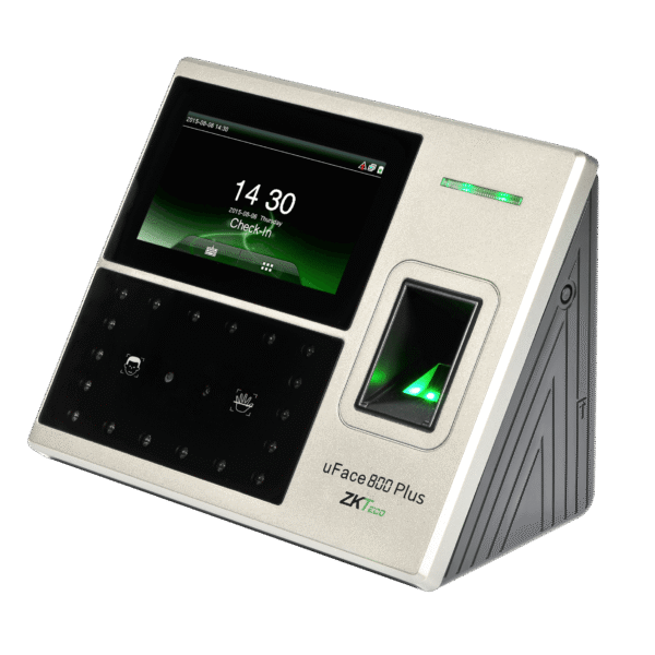 ZKTeco uFace800 Plus Multi-Biometric Face & Fingerprint Attendance Terminal